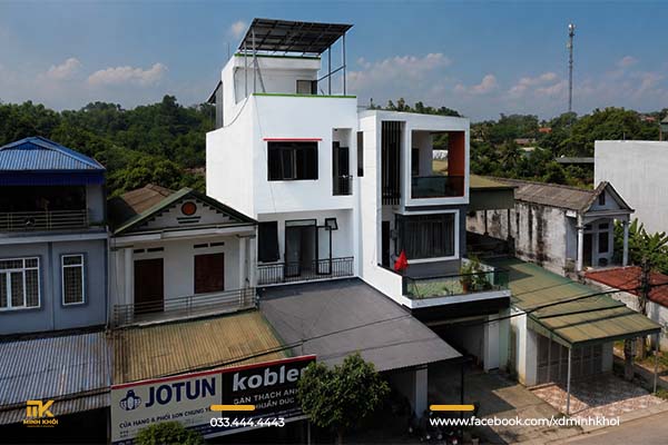 Bàn giao nhà phố tại xã Cù Hanh, Thanh Ba